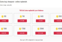 TikTok Coins Recharge