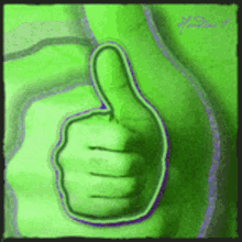 green thumb up gif