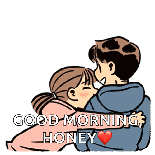 Romantic Good Morning Love GIF for WhatsApp