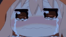 crying cute anime sad gif